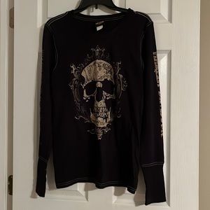 Long sleeved Harley Davidson T-shirt